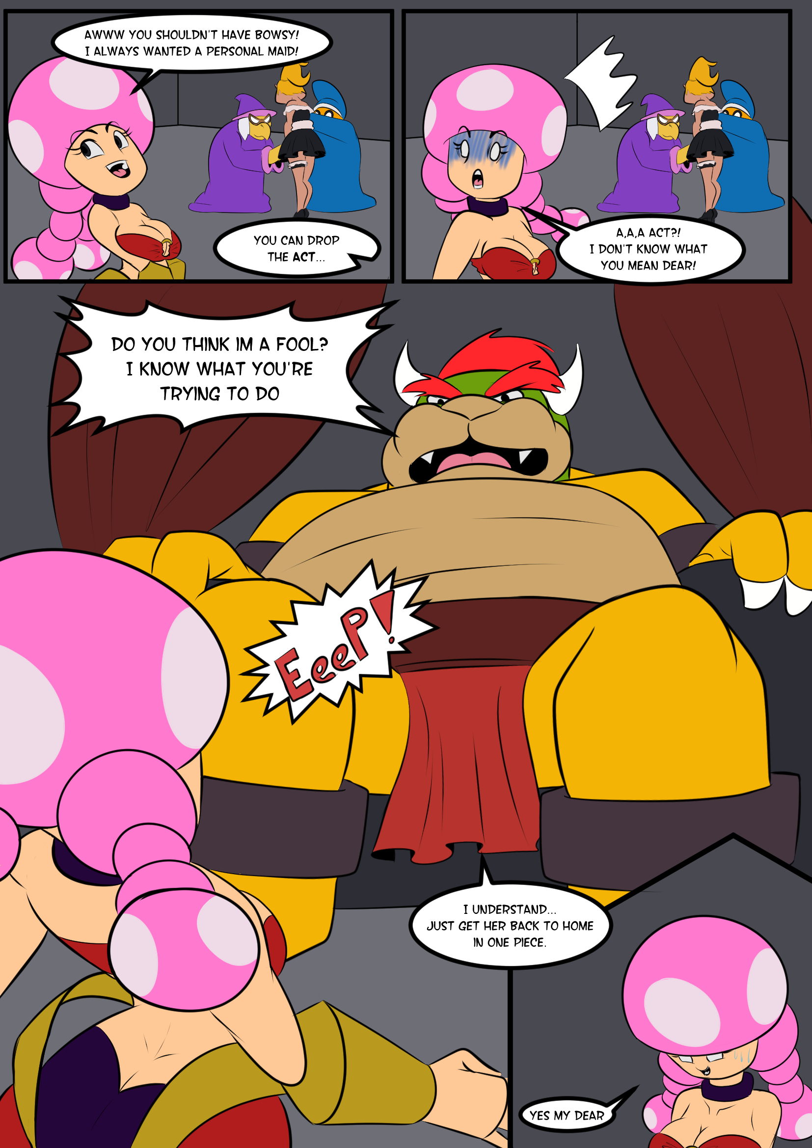 you can't fool bowser