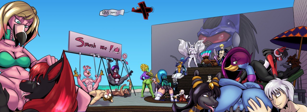 maybe here on twitter im new, but im already have some years drawing, and today, is my 6 year anniversary, thaks for all the suport maybe here on twitter im new, but im already have some years drawing, and today, is my 6 year anniversary, thaks for all the suport