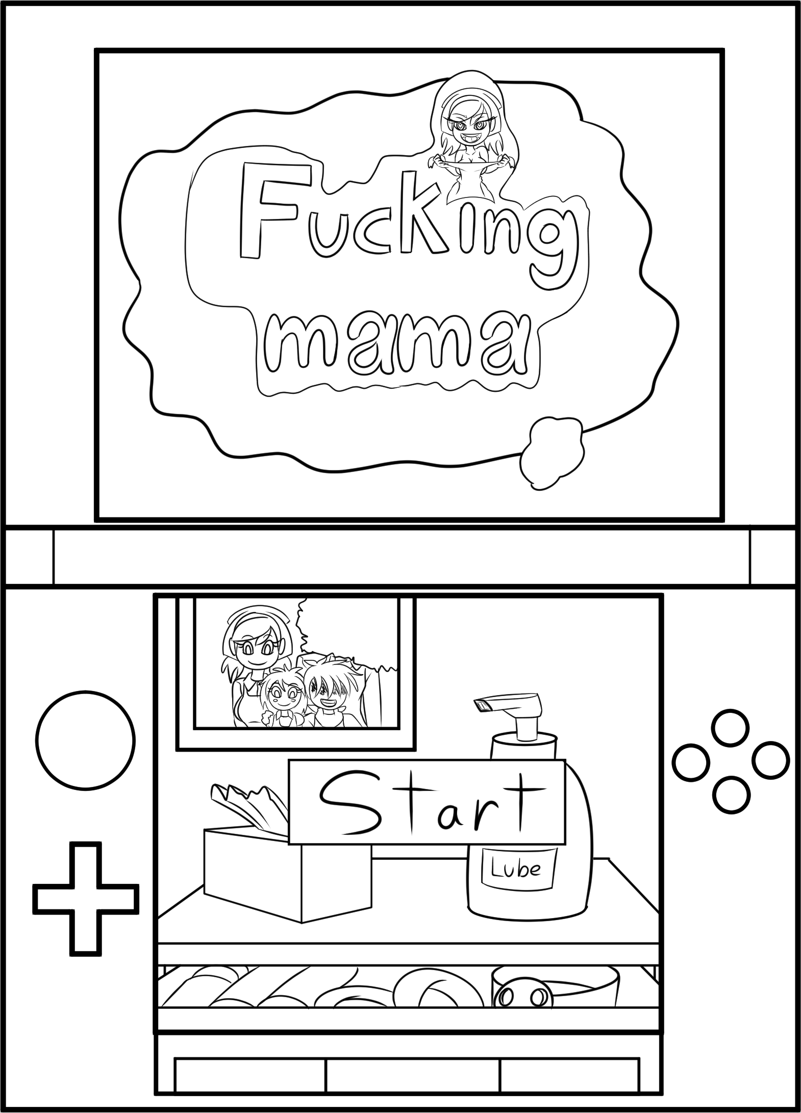 with so much fan art dedicated to Jaiden and her cooking mama speedrun, made me remember some doodles i do before, now on line art, hope you enjoy the new gameof the franchise.. and dont worry, "mama with so much fan art dedicated to Jaiden and her cooking mama speedrun, made me remember some doodles i do before, now on line art, hope you enjoy the new gameof the franchise.. and dont worry, "mama
