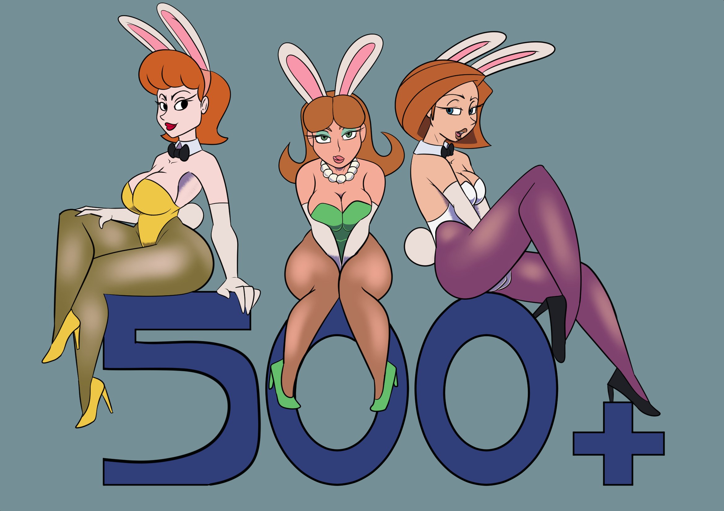 I finally have 500 + followers and there is no better way to celebrate than with some good milfs, hope you like it