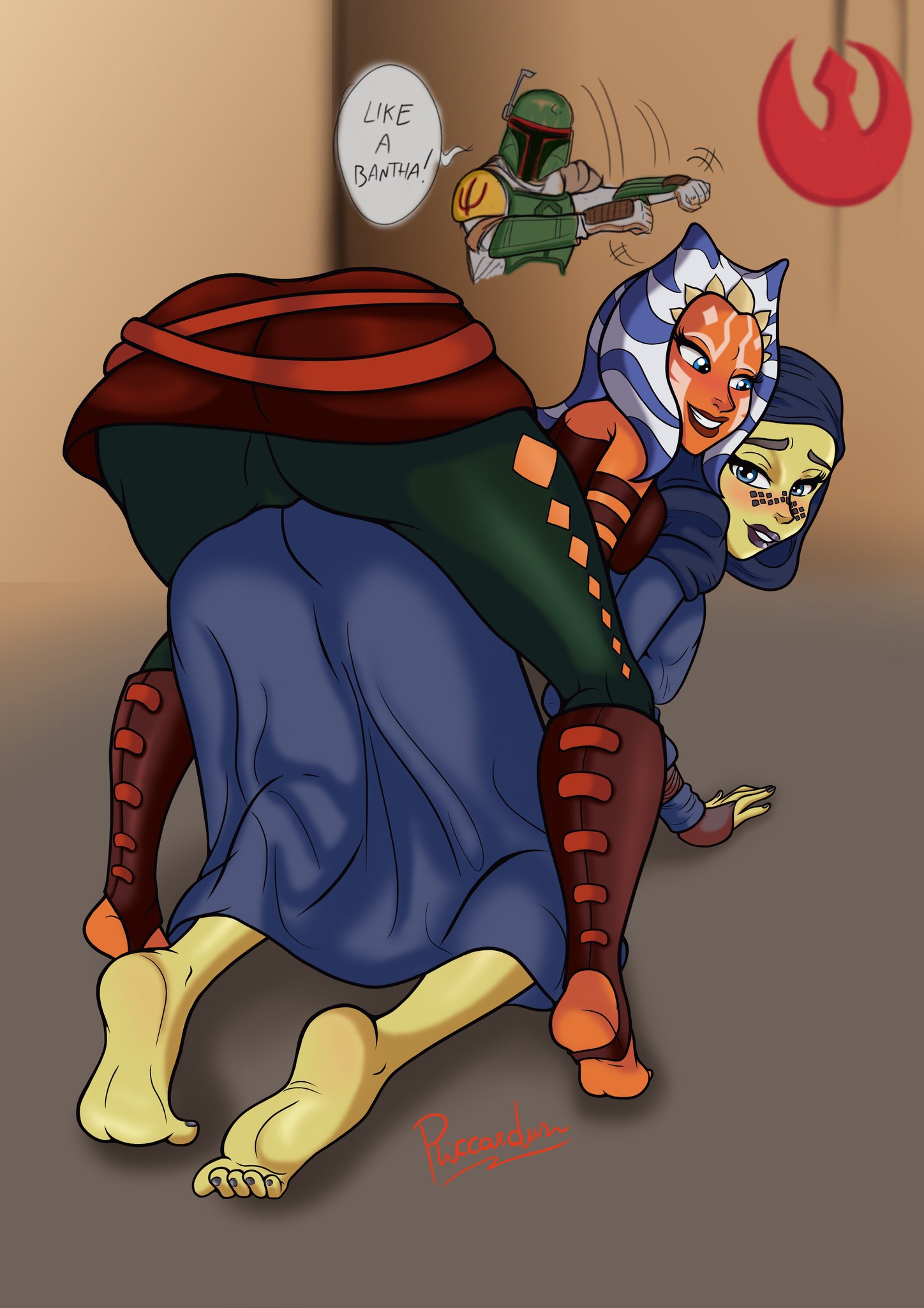 Ahsoka Tano and Barriss Offee, BFFs (NO SPOILERS, PLEASE!)