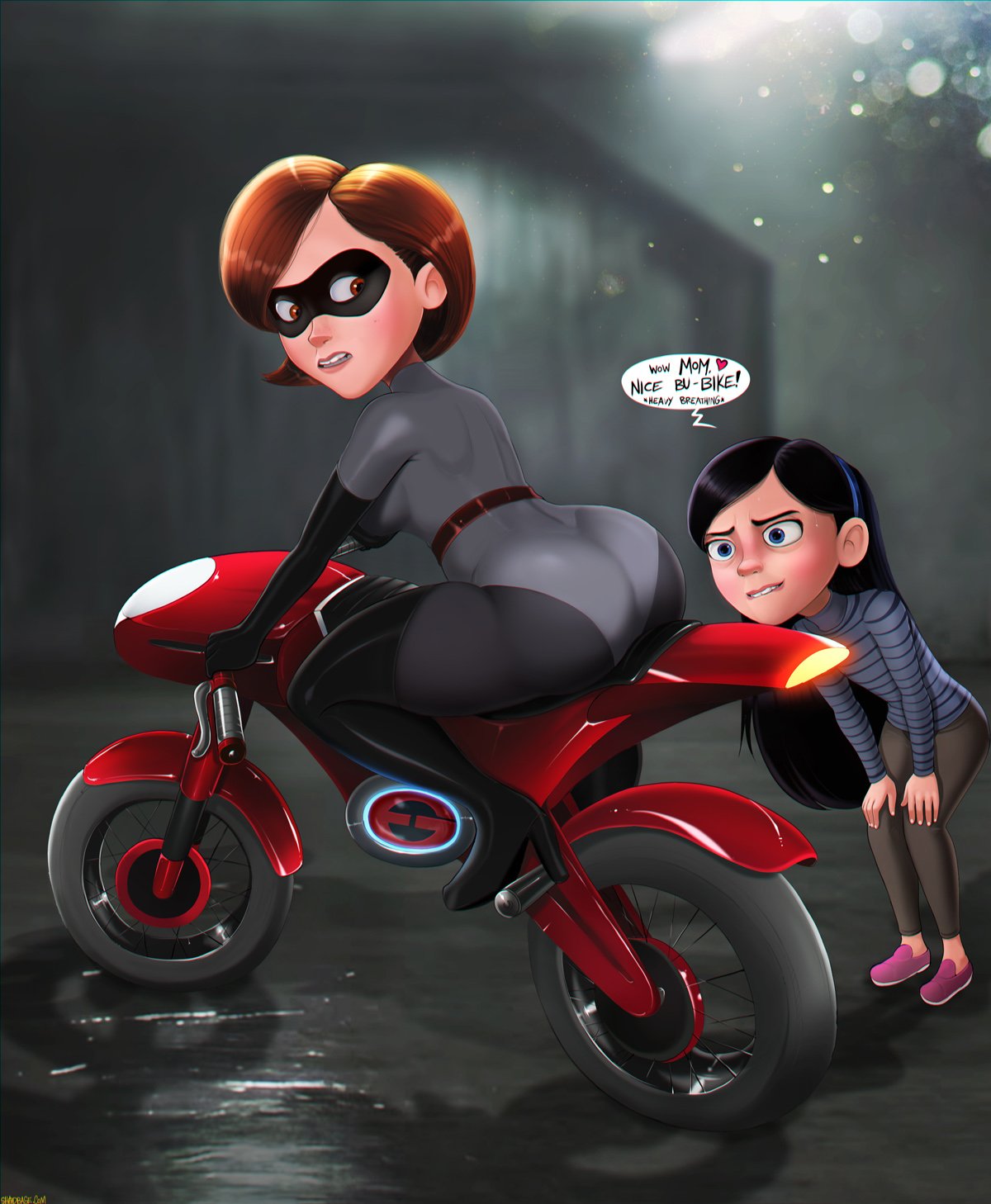 "Bike Envy" - I'd have envy too. #theincestibles