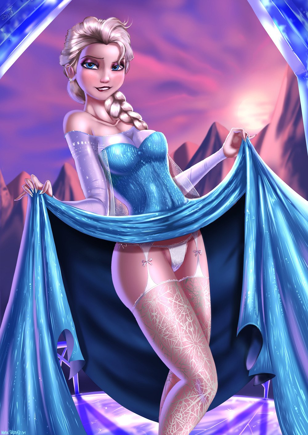 "The Cold never bothered me" & "Anna Is Cold" - This series was one of the top of Shad, the coloring and the shadows were on top. Also this bitches are so freakin hot and naughty.