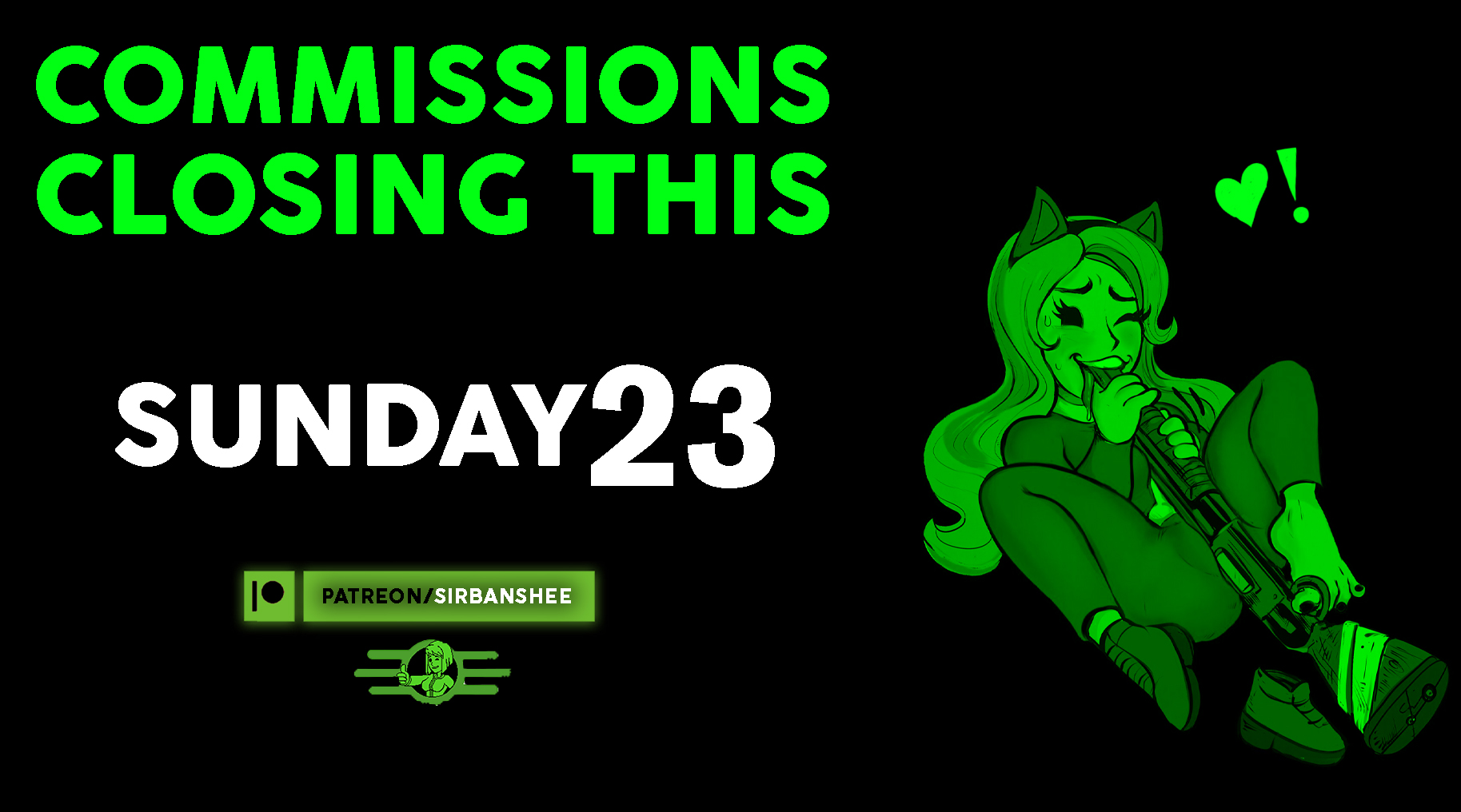 Last chance guys before April closes. If you want a commission just send me a DM