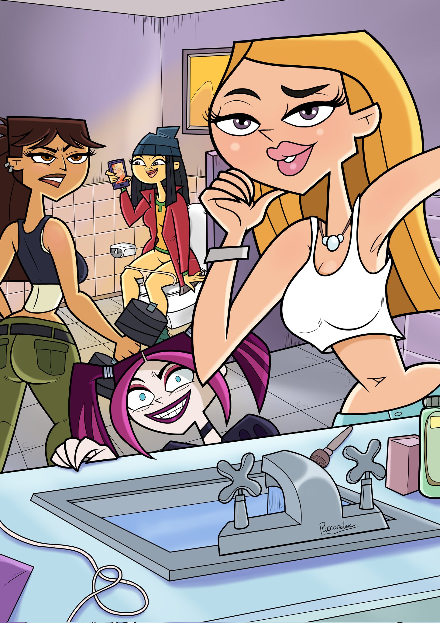 New illustration of Total Drama island Reboot