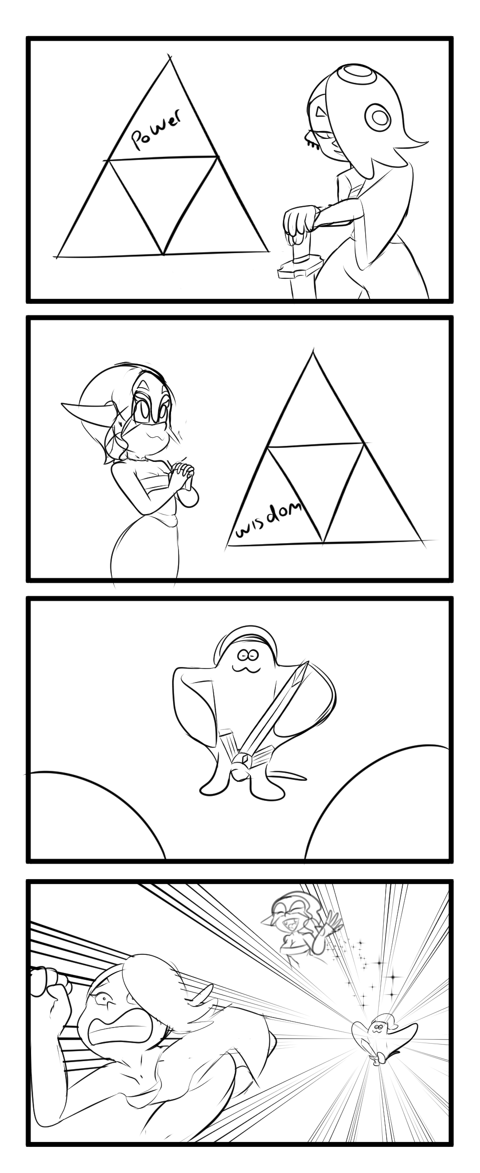 new splat fest... which is your triforce?