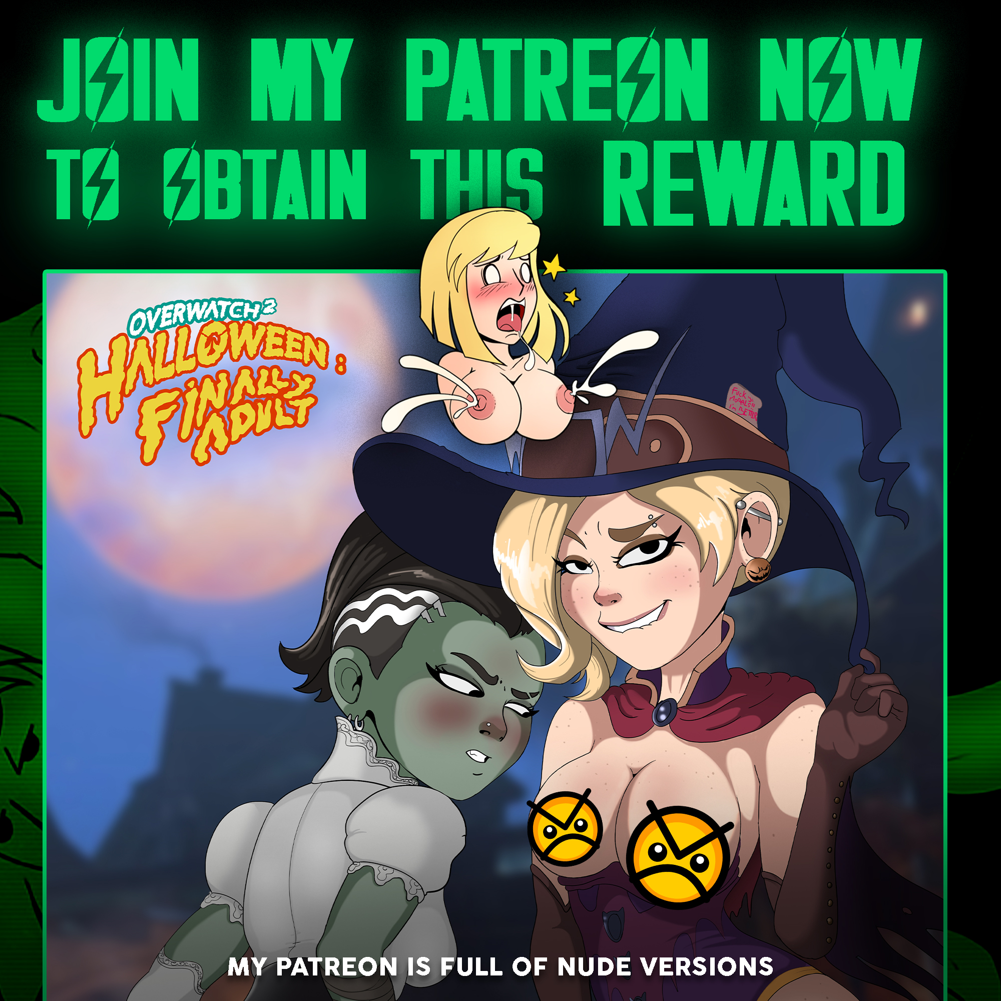 MY PATREON IS FULL OF NUDE DRAWINGS!