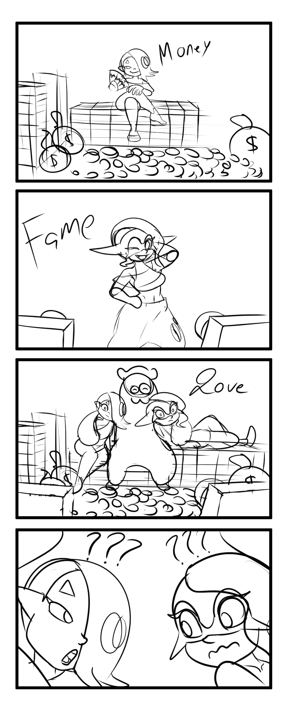 new splat fest, 3 options and only one right answer... everything is love