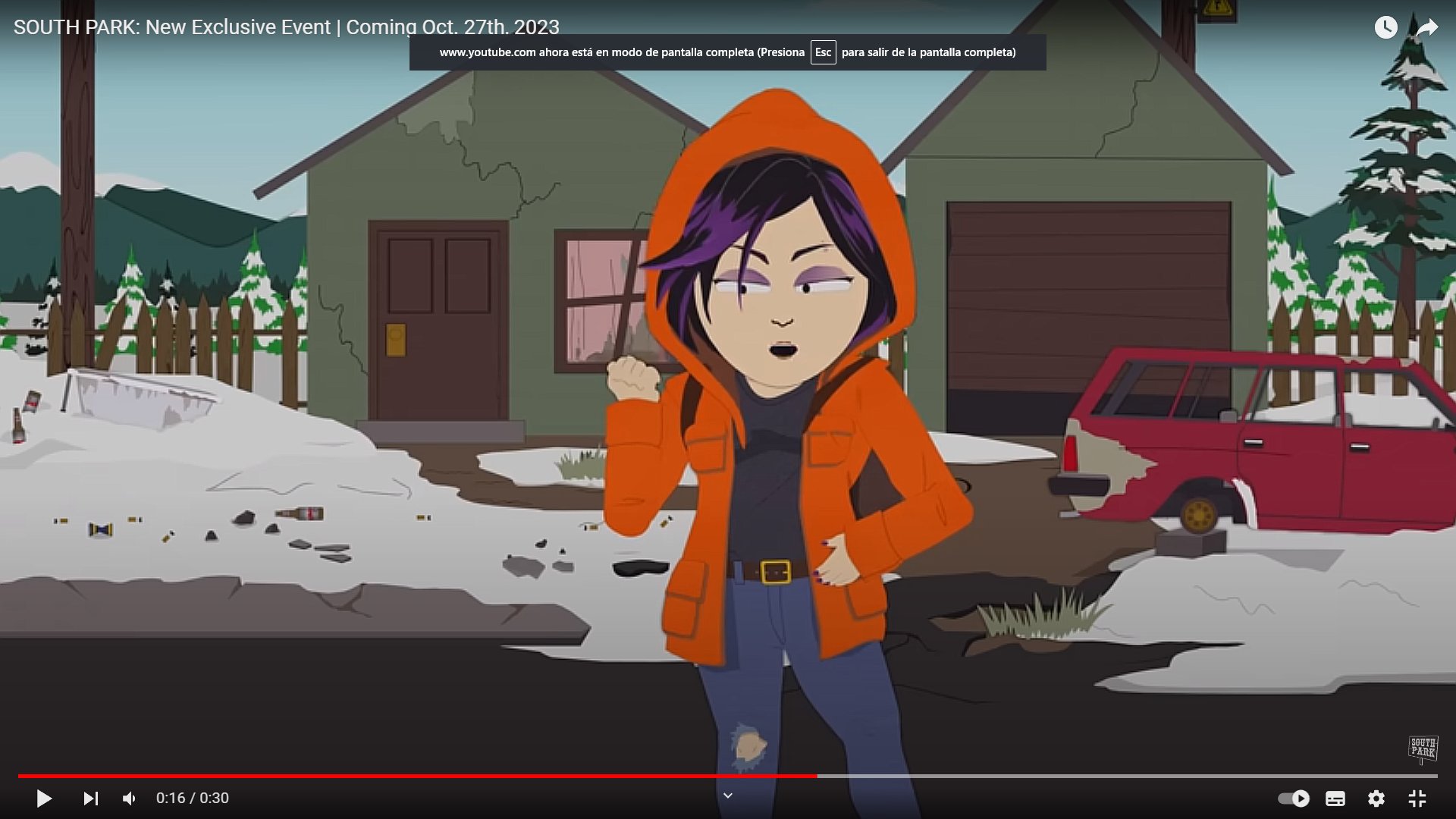 Gogo is canon in South Park, next time I will make one using Gogo as a base