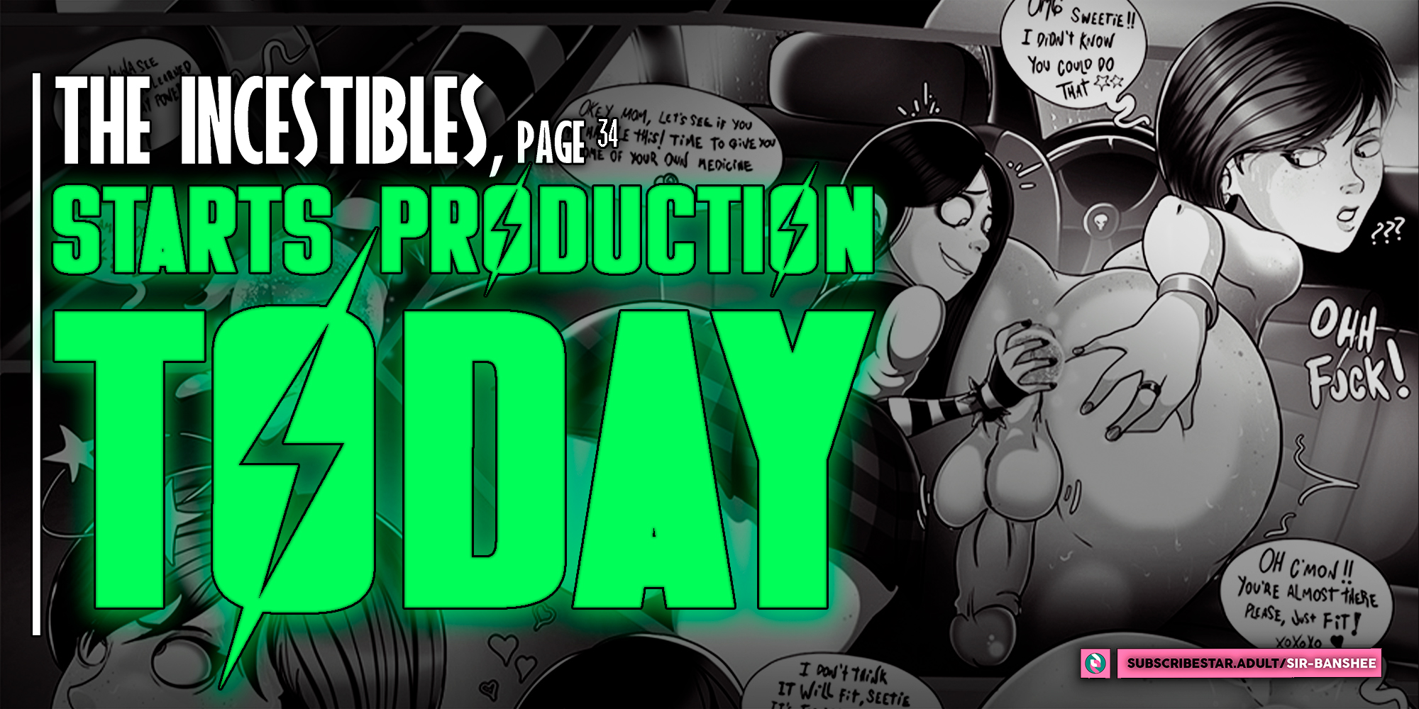 The Incestibles, pag34 is ALREADY IN THE WORKS! The Incestibles, pag34 is ALREADY IN THE WORKS!