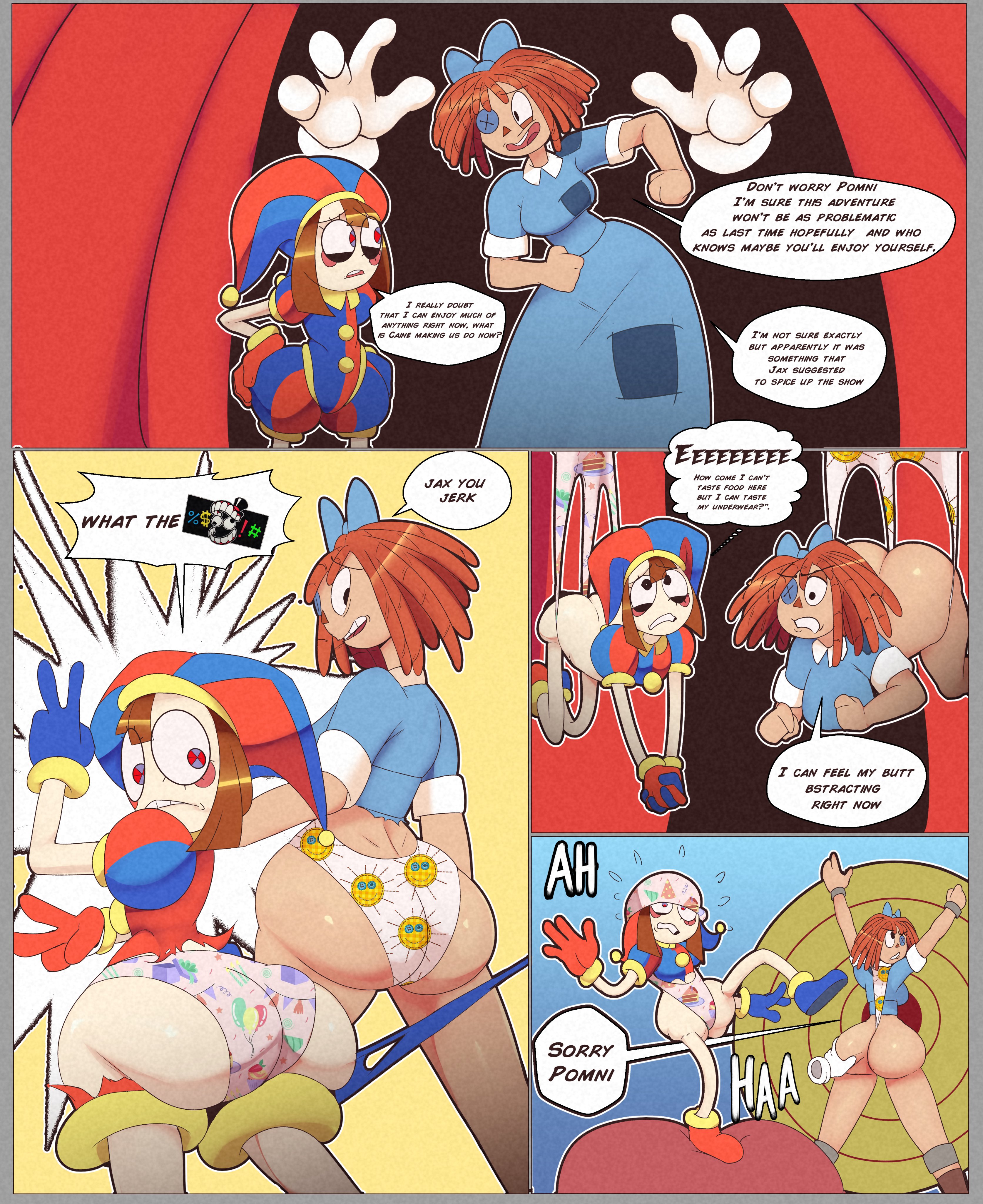 I have to draw a Digital Circus commission, I like how it turned out. I have to draw a Digital Circus commission, I like how it turned out.