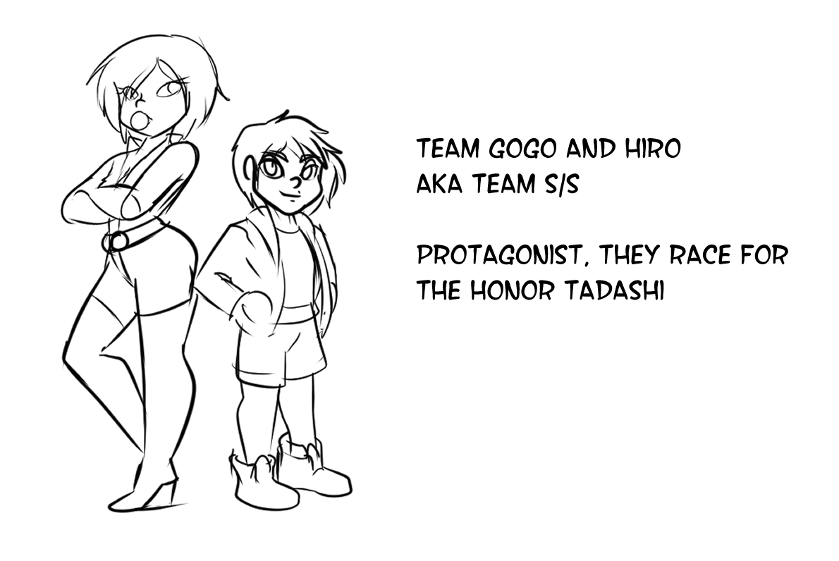 new comic idea character and vehicles 1/8