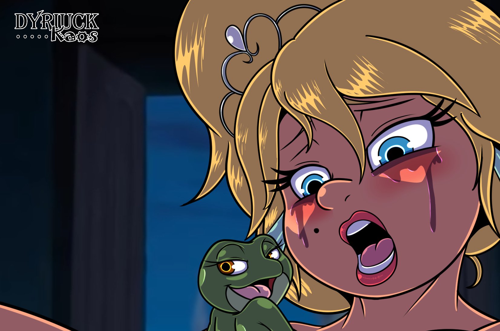 come on girl, a little mucus does no harm to anyone