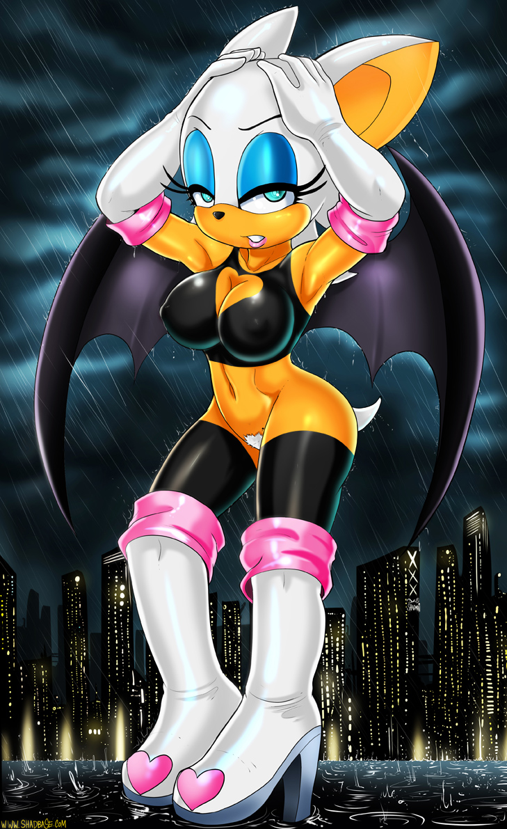 Rouge The Bat In Latexxxxxxx