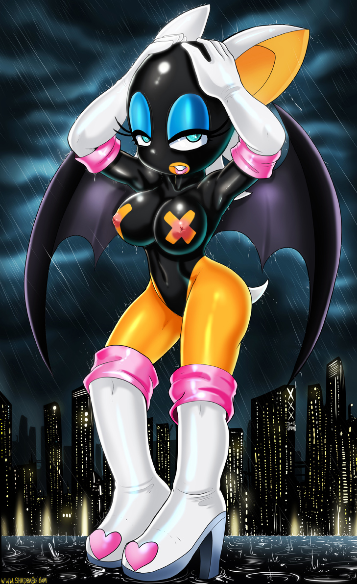 Rouge The Bat In Latexxxxxxxx