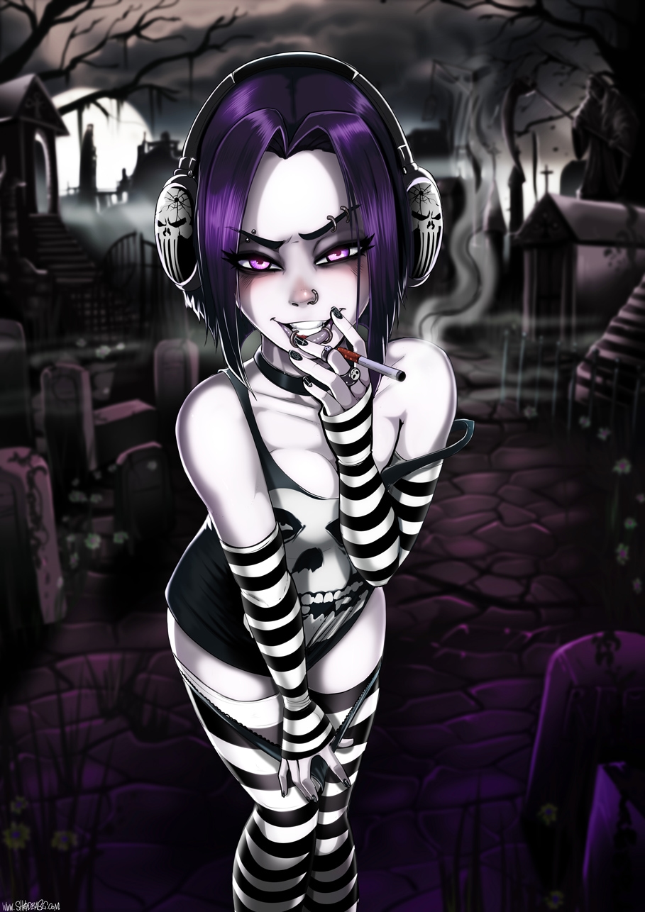 Shadman goth femboy