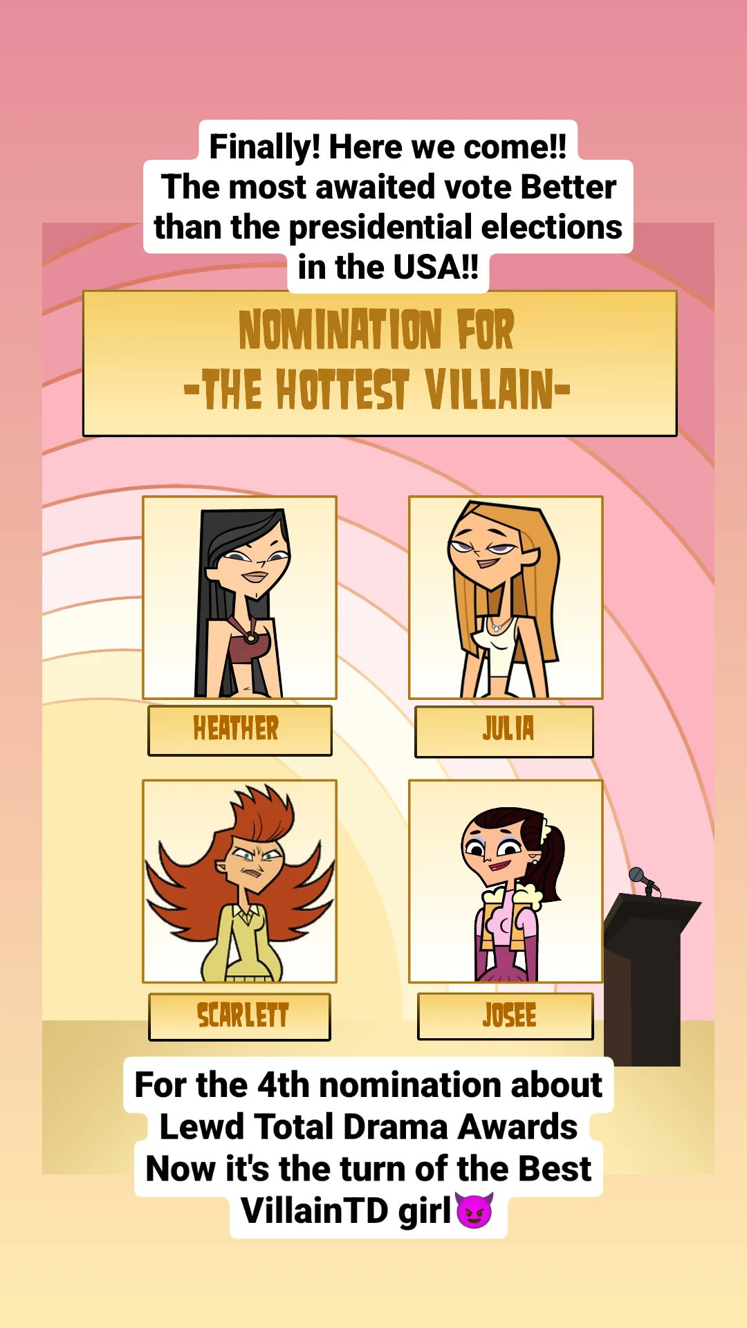 Go head with the votes