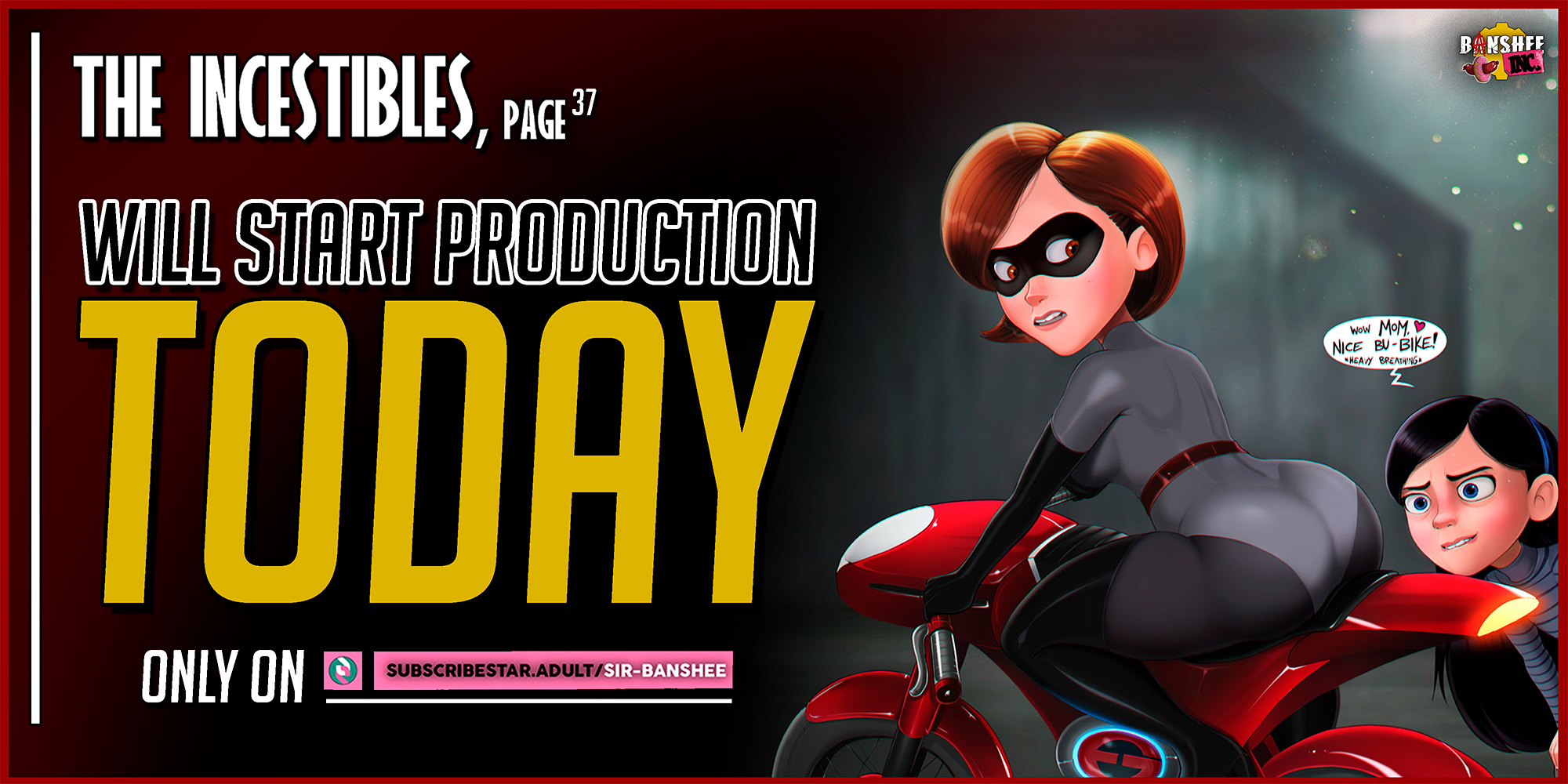 The Incestibles, page36 STARTED PRODUCTION! The Incestibles, page36 STARTED PRODUCTION!