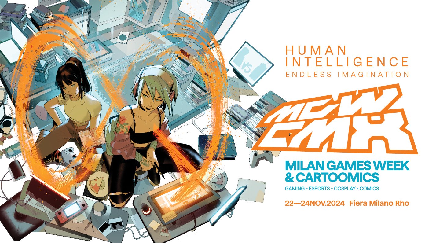 Anche quest'anno ci sarò al Games Week di Milano, se siete interessati a vedermi per due chiacchiere o solo per fare un giro insieme sarò presente tutto domani