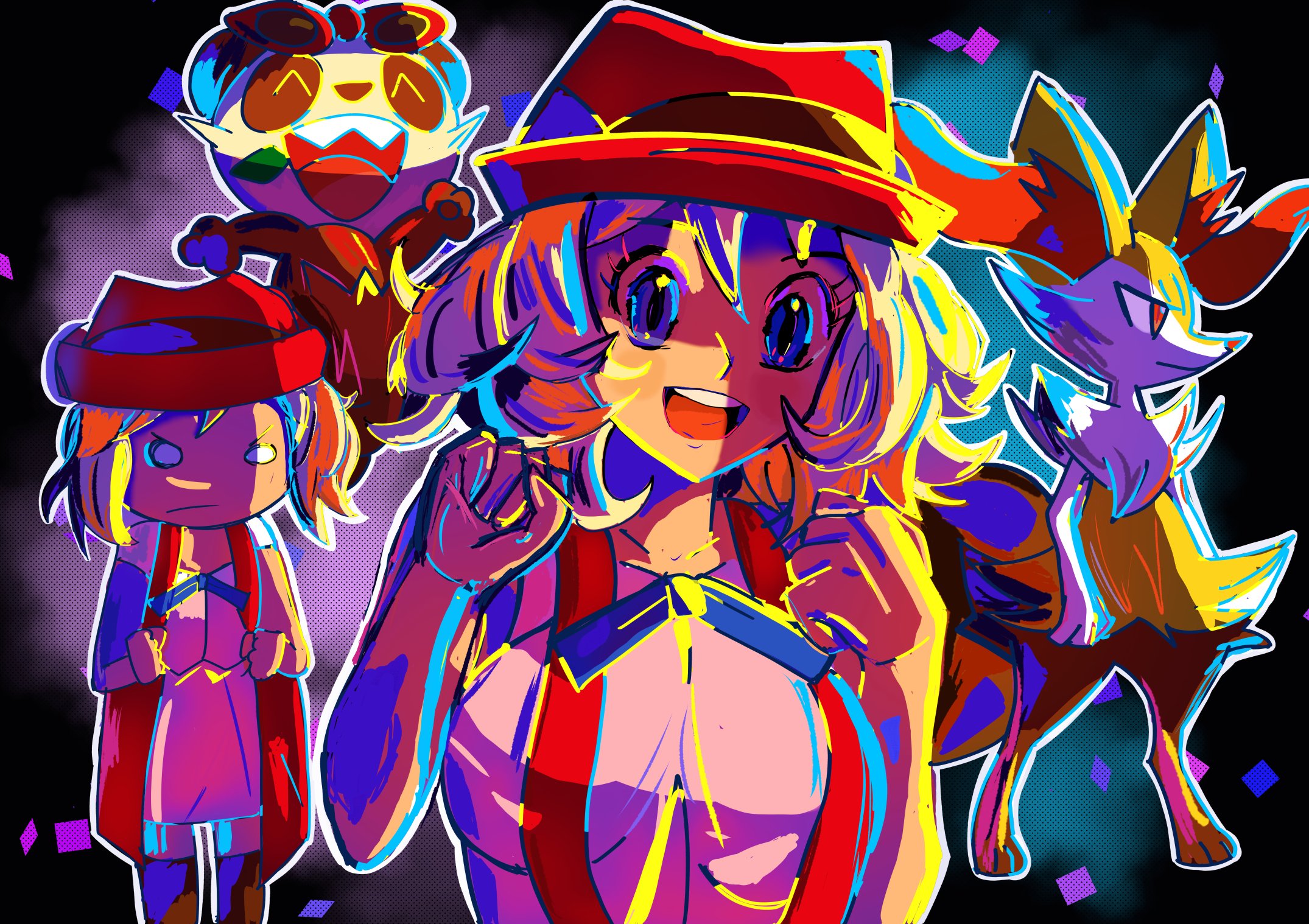 Primer dibujo en tableta grafica, realmente espero poder mejorar con el tiempo aunque me gustaria que alguien me enseñara ,con puro tutorial de Yt no me siento tan comodo, y me ayudaron a corregirlo.