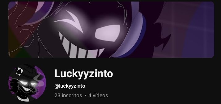 Canal no YouTube, vou postar speed Paint e algumas coisas lá