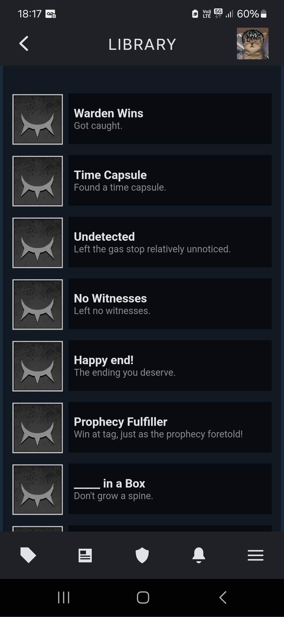 colocaram mais achievments no jogo do Andy e Leyley.... olha o captulo 3 como vem