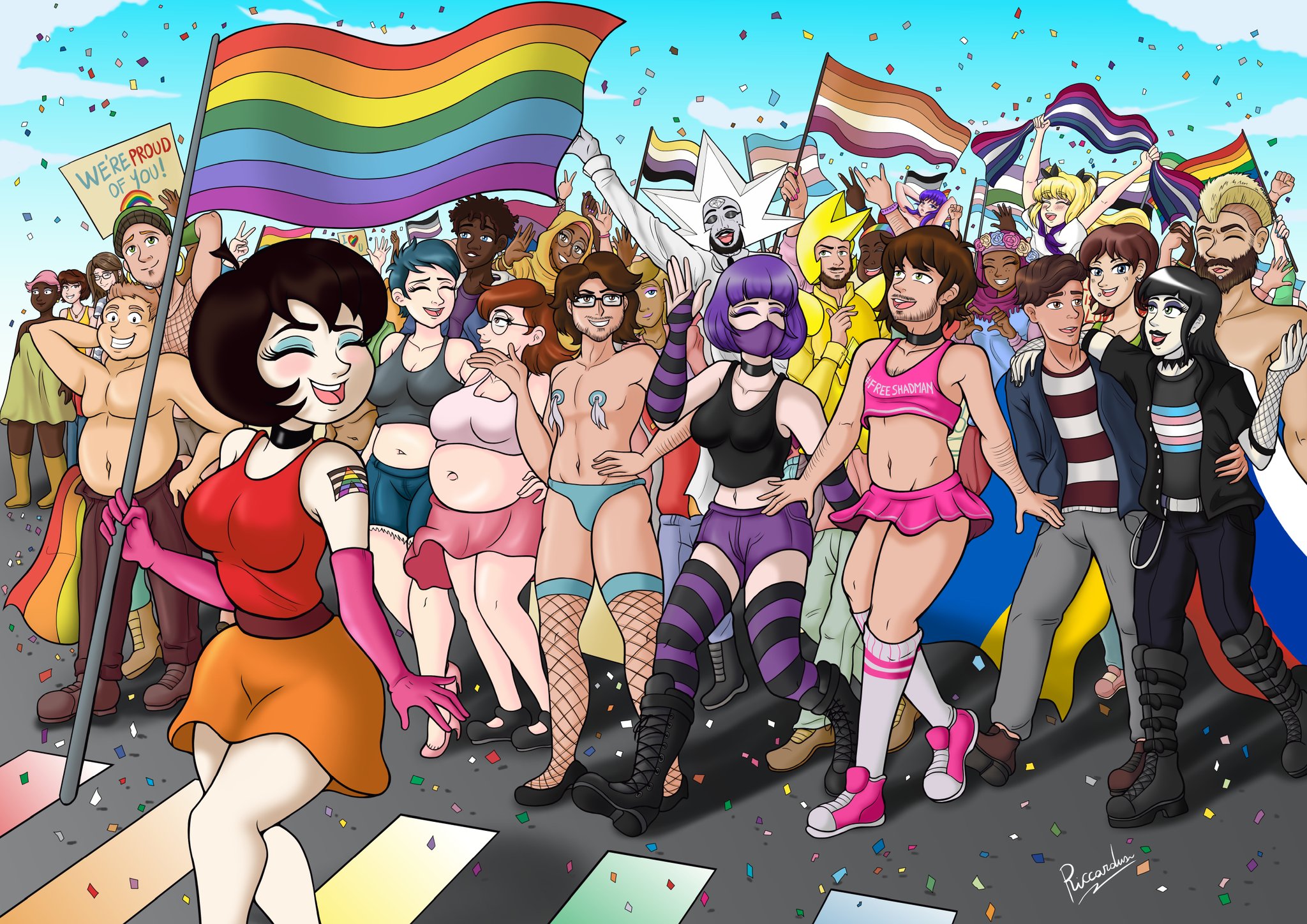 Happy Pride Month to everyone!