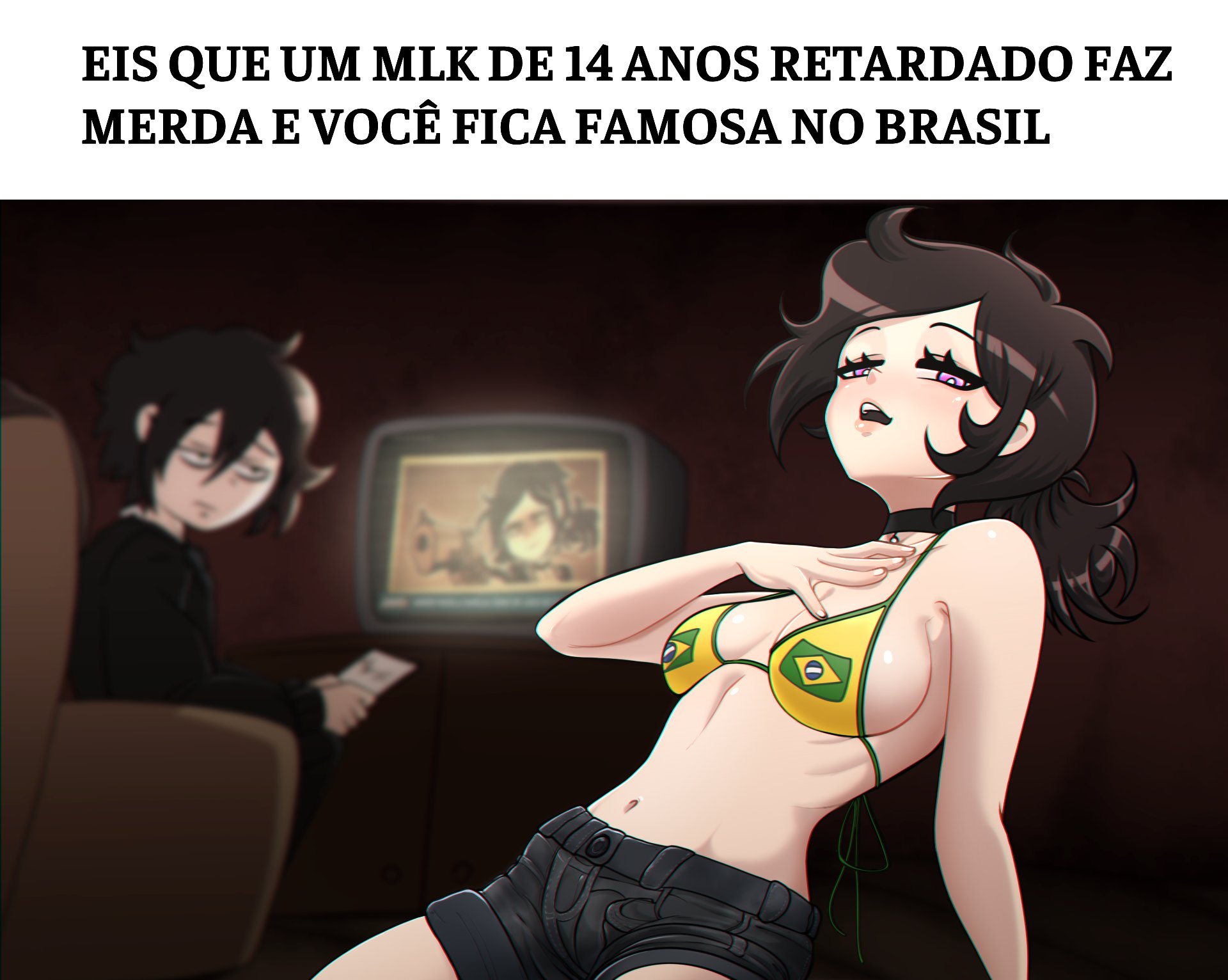 Famous in Brazil II: The Brazilian Flag Bikini Strikes Back