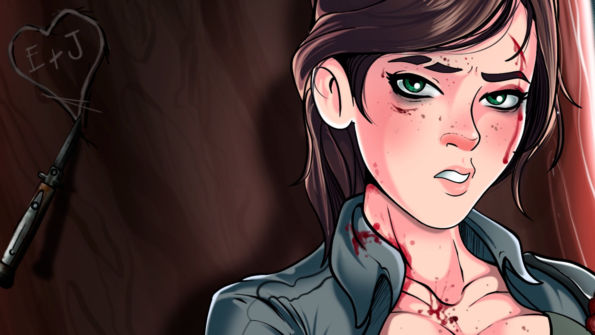NEW 'Ellie from TLOU2' DRAWING & VIDEO at my Patreon page.