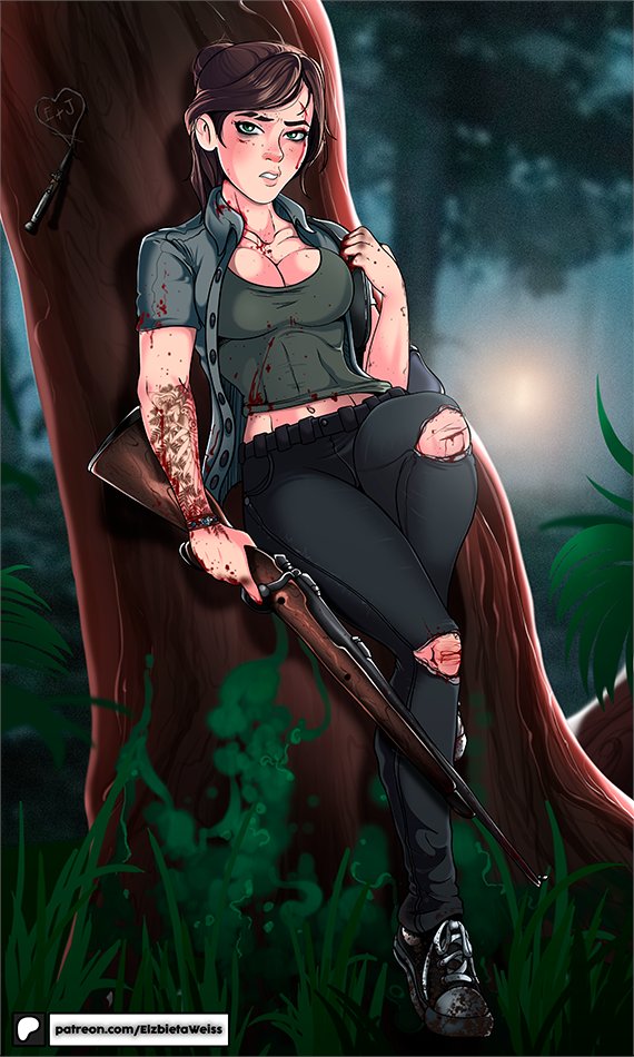 NEW REMAKE DRAWING! - Ellie Williams from #TheLastOfUs