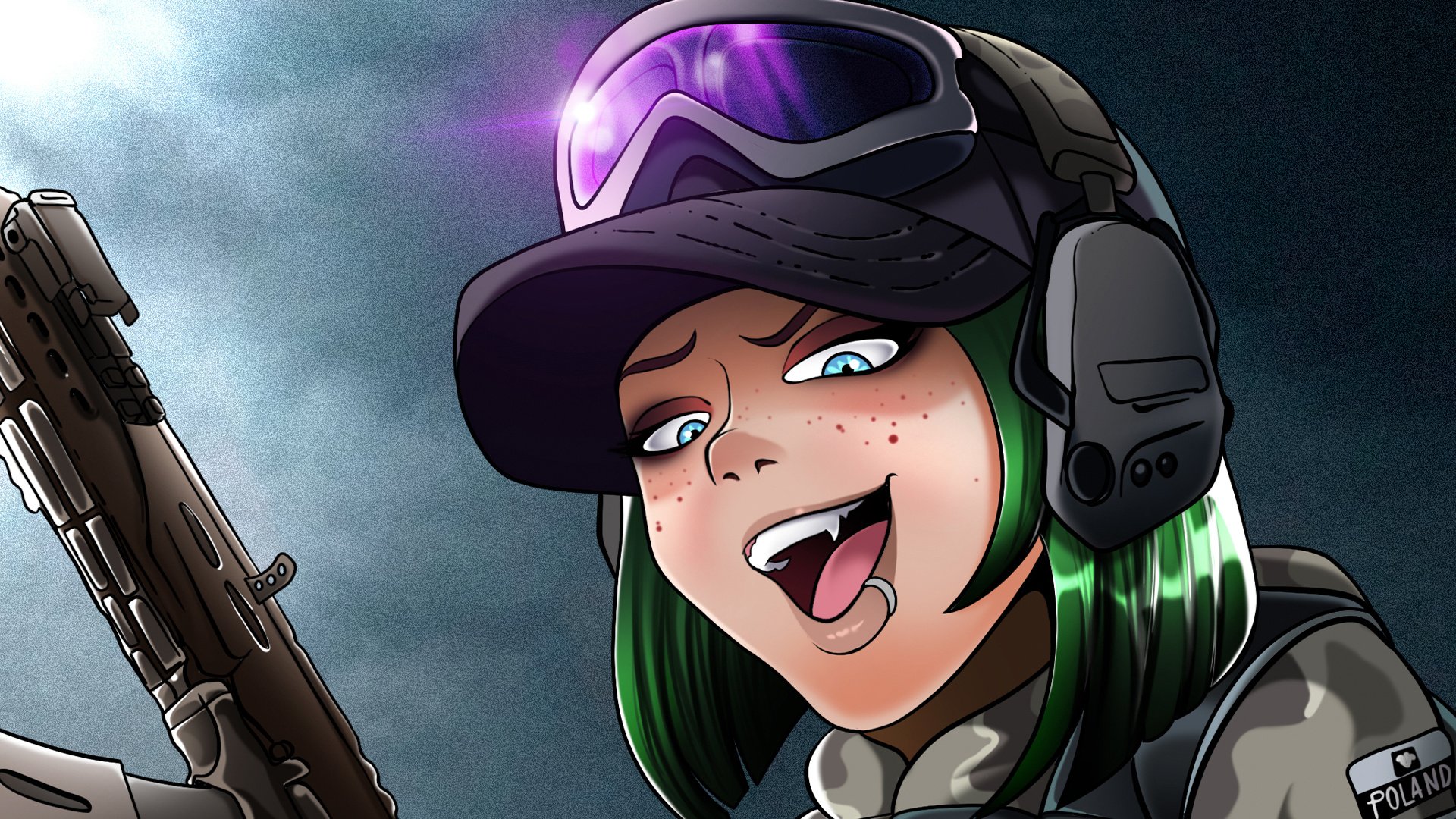 NEW 'Ela Bosak from R6SX' DRAWING at my Patreon page.
