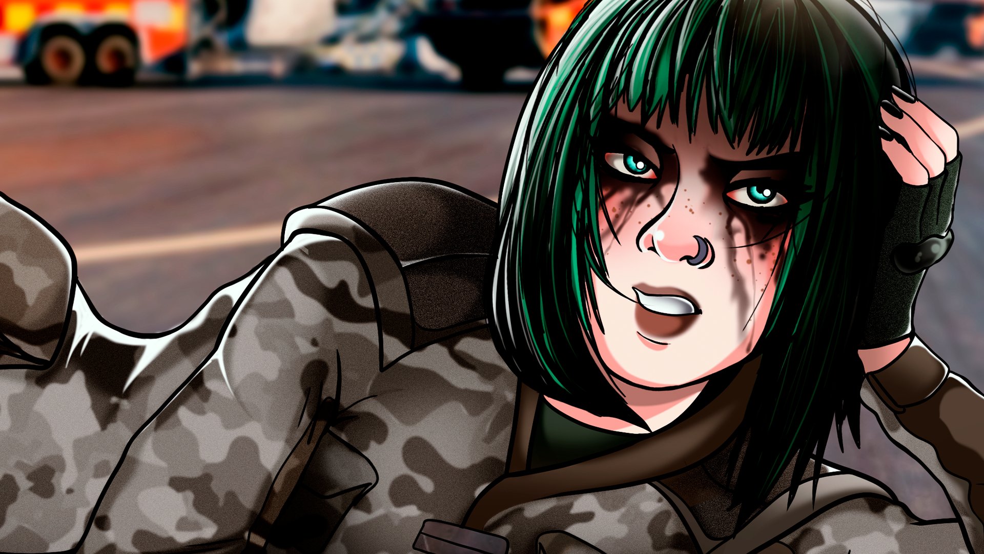 NEW 'Ela Banner' DRAWING at my Patreon page.