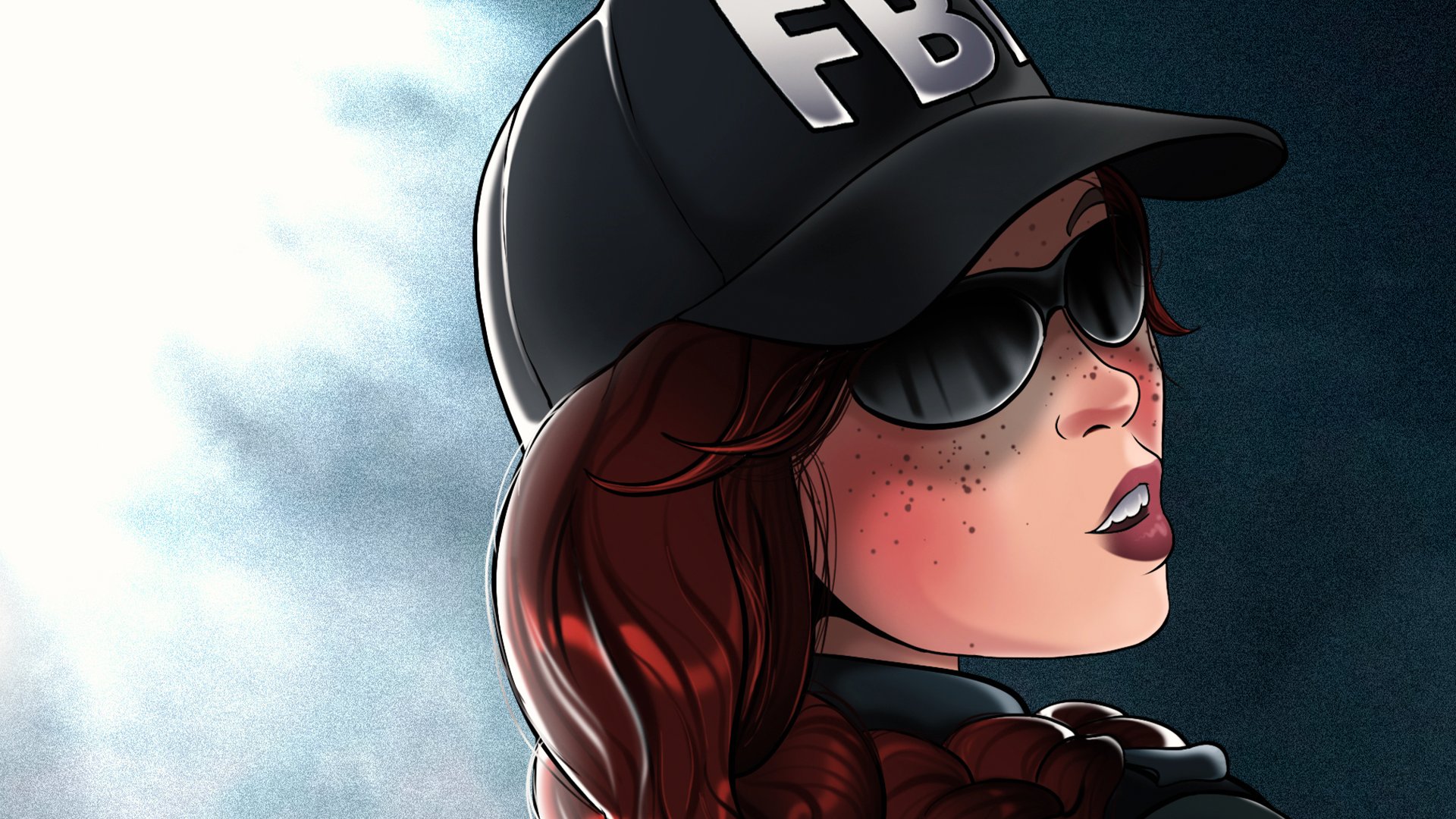 NEW 'Ash from R6SX' DRAWING at my Patreon page.