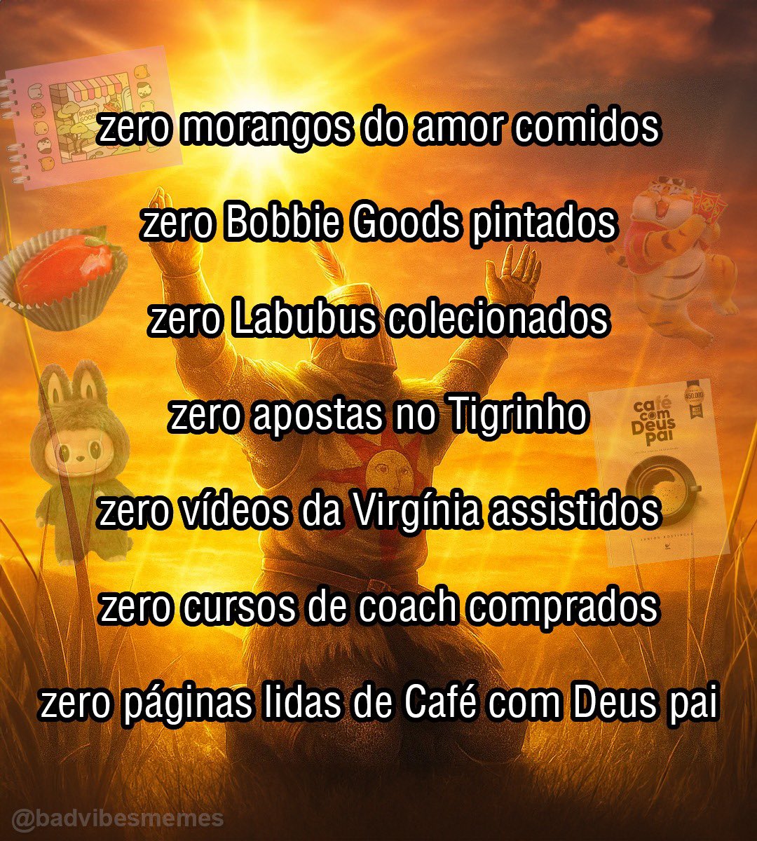eu fiz 2 coisas dessa lista mas não direi quais
