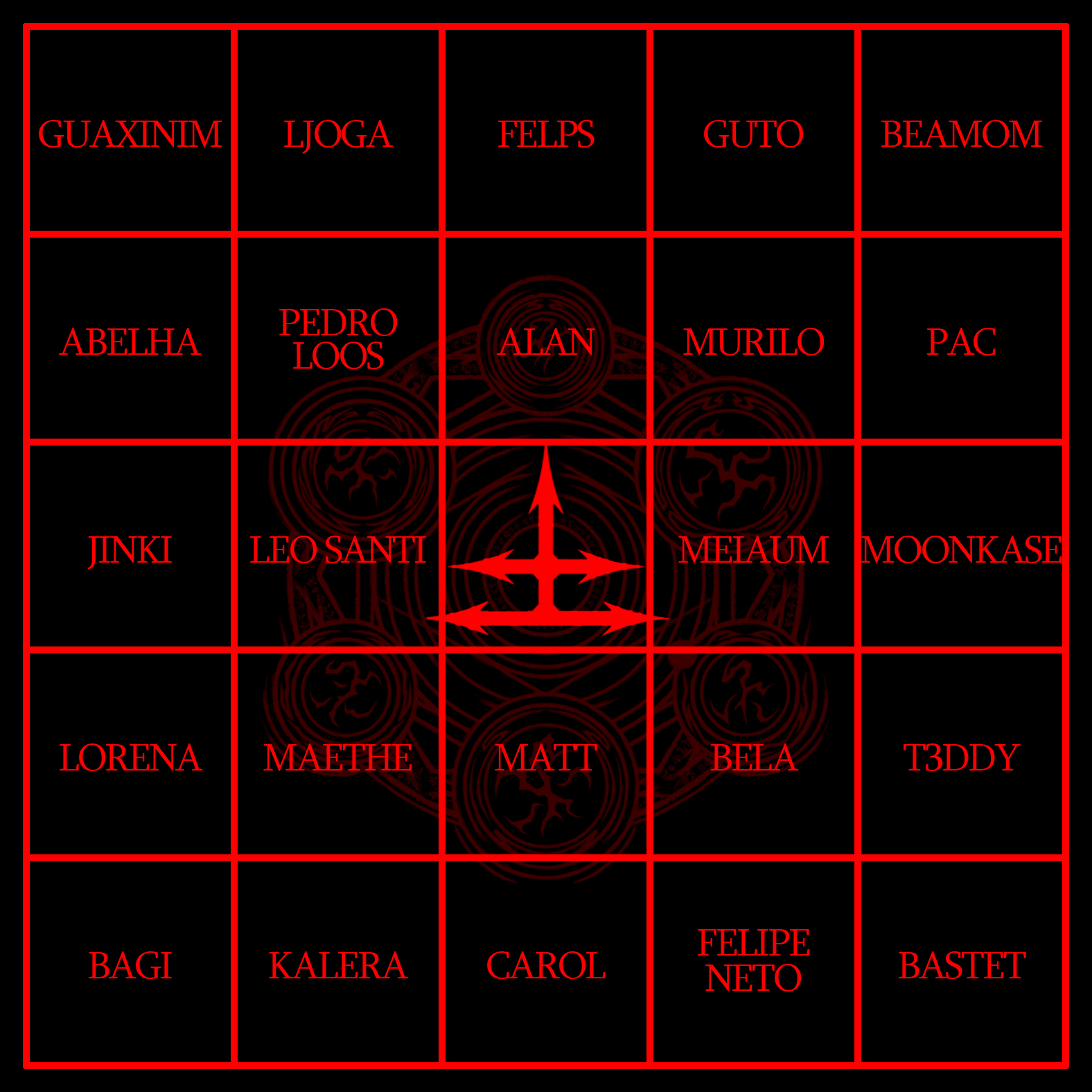 nossa tem algumas pessoas aqui que eu viraria cristão pra rezar pra NUNCA MAIS participar dos rpgs porque pqp insuportáveis...