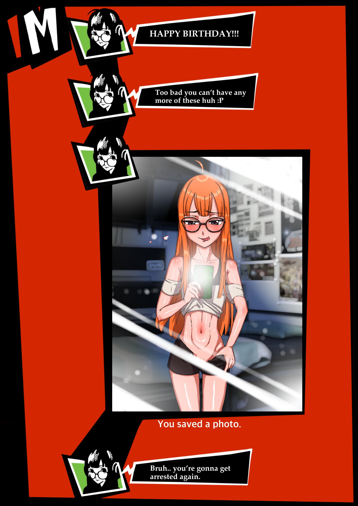 Futaba Would 100% Do this