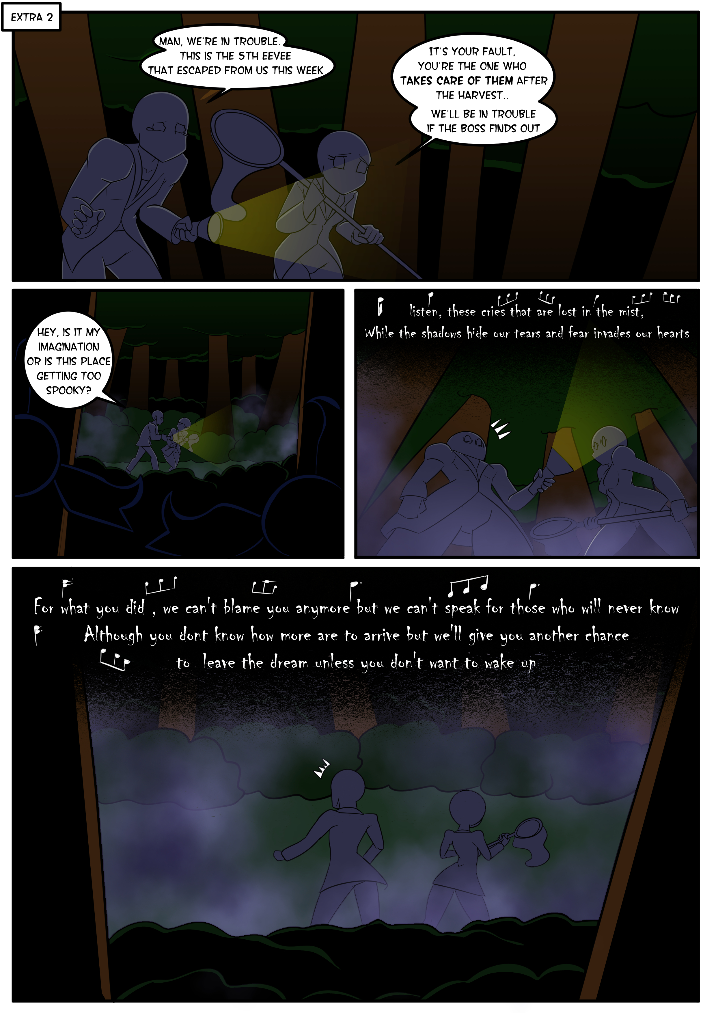 Random fragment from my Pokémon comic.