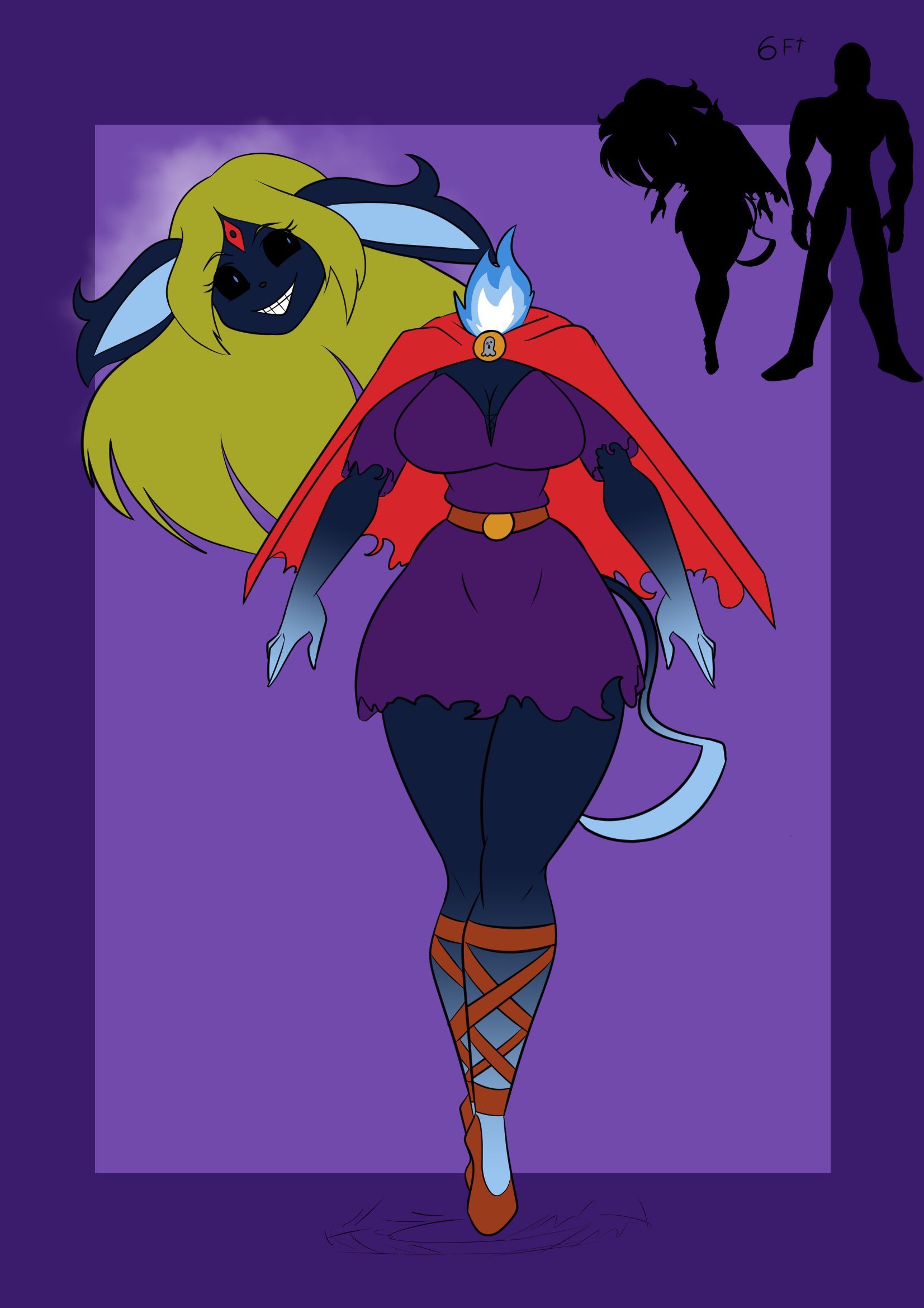 dullaheon, my original fakemon eevolution, It is very popular among my followers. and I inspire some Oc, hope you like this spookymon