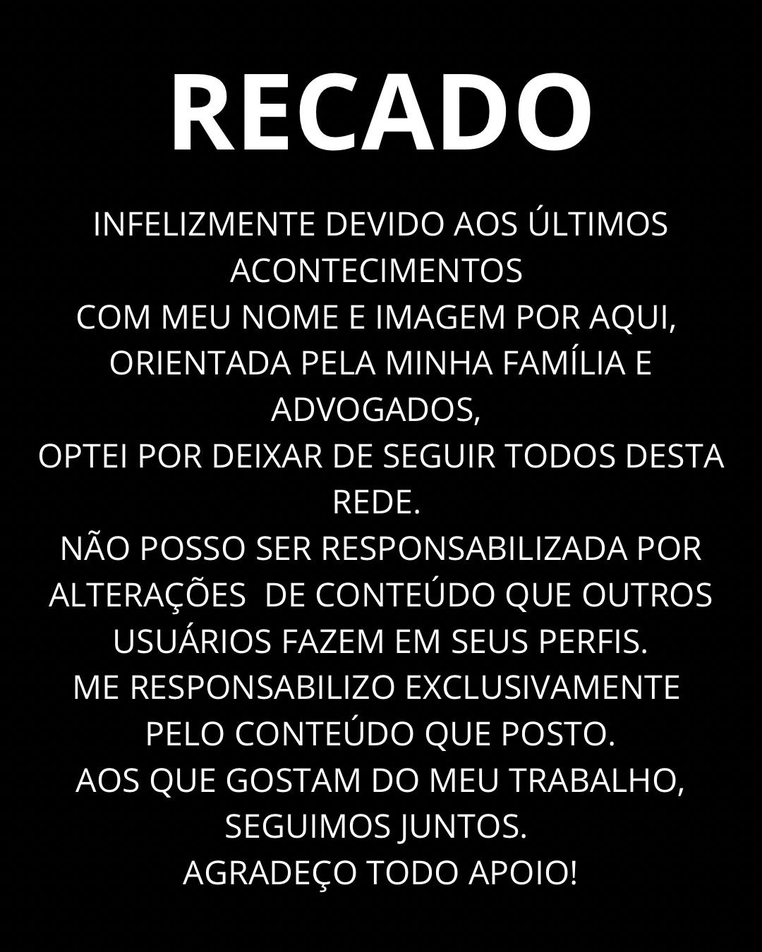 teria sido tão engraçado se ela tivesse escrito isso num caderninho..