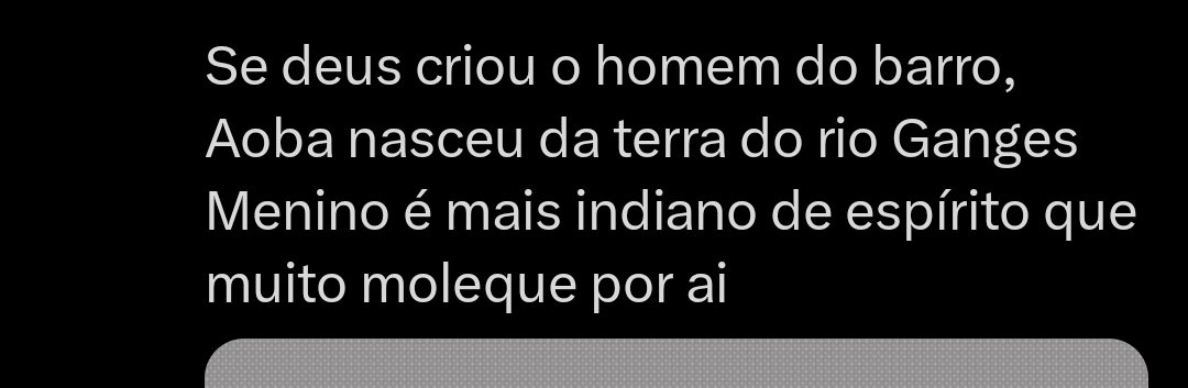 esse foi o hate mais criativo que eu já tomei pqp