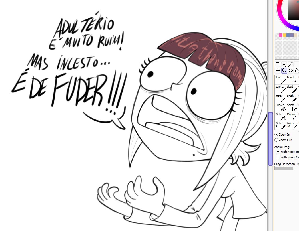 aqui pra quem ta com saudade de desenho meu, um pedacinho de uma commission de ordem que eu to fazendo (é a liz aqui sim)