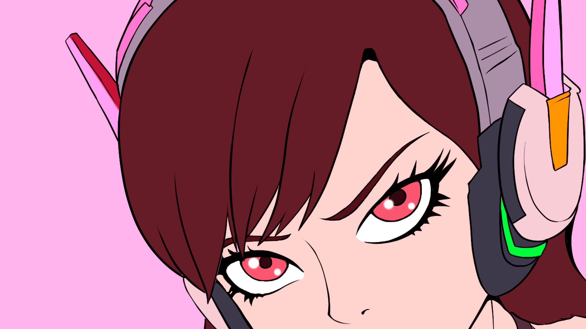 Drawing Dva from #Overwatch, pt3