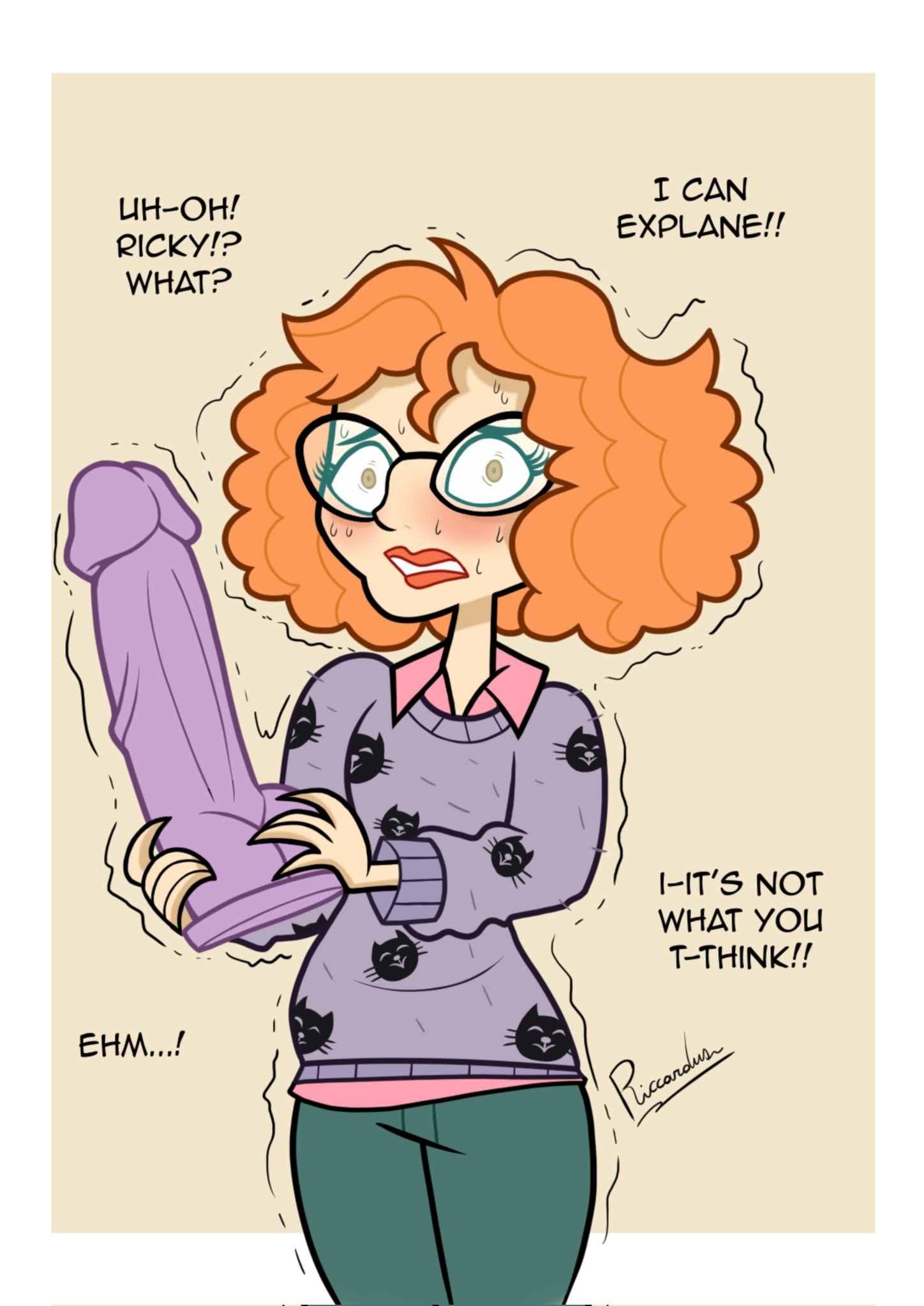 POV: I caught Oliwia Morawska buying a very special toy