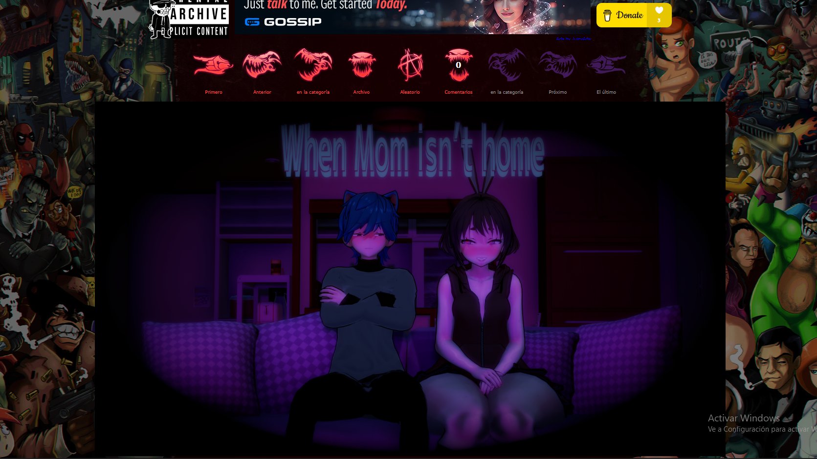 "When Mom isn´t Home"