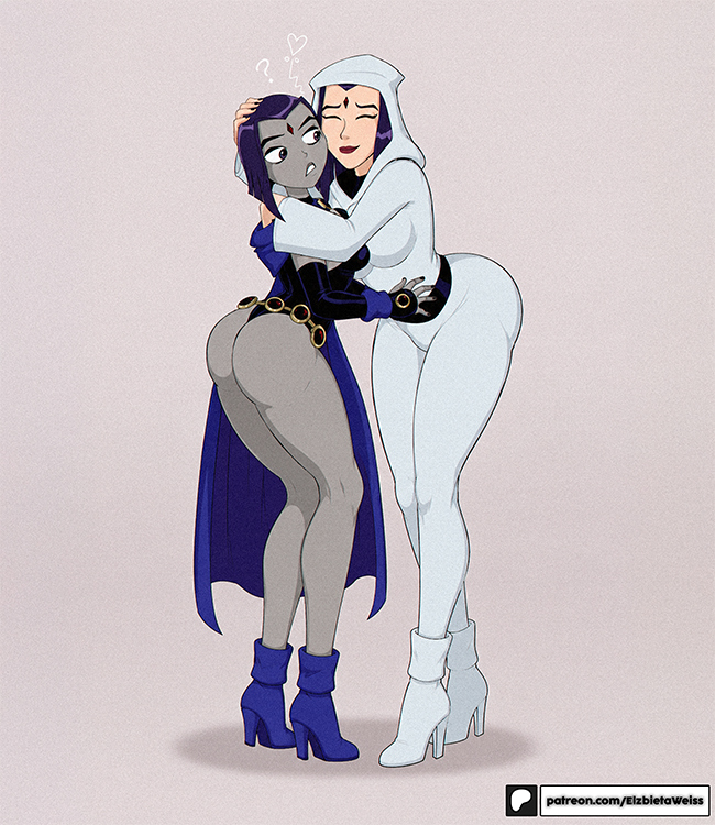 Raven & Arella from #teentitans